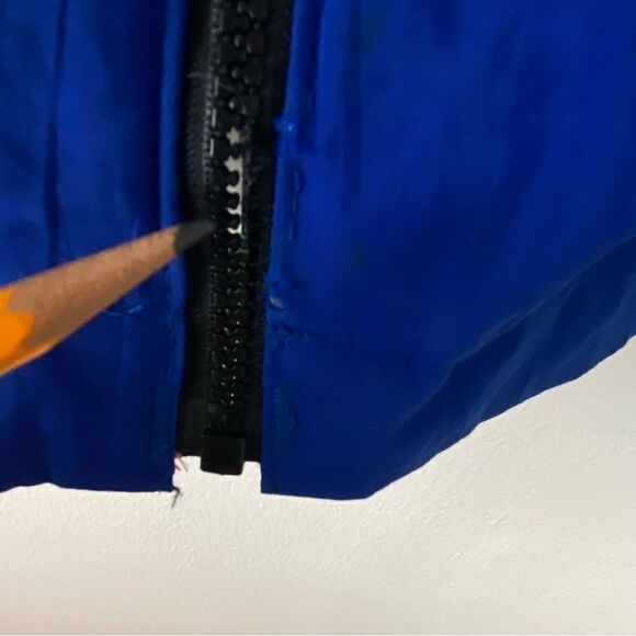 Y2K Licensed Goodyear NASCAR Racing Windbreaker Nylon Jacket Embroidered Logo XL - Picture 10 of 14